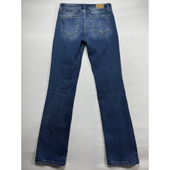 Buckle Black Women's Fit No. 53 Straight Leg Blue Denim Jeans - Size 27x30 - Picture 2 of 6